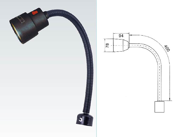 JC35A-5 磁鐵底座->>機(jī)床工作燈系列>>防水熒光工作燈