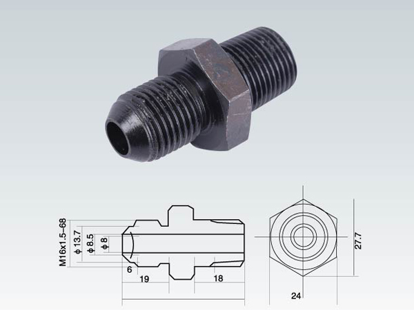 CW6163B 管路接頭->>金屬軟管接頭，尼龍管接頭